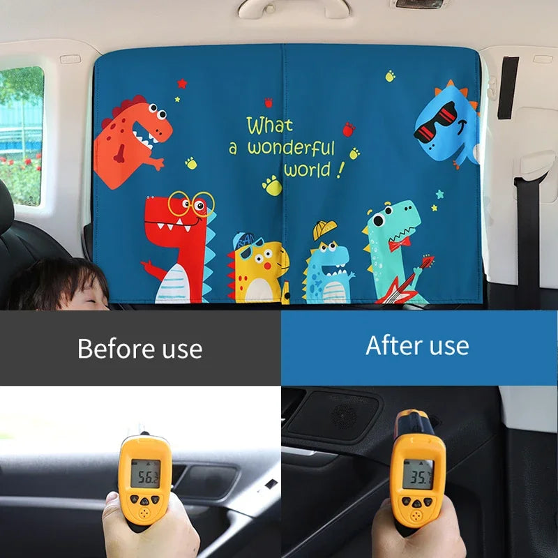 Children's Sunshade Magnetic Car Side Window Sun Protection Heat