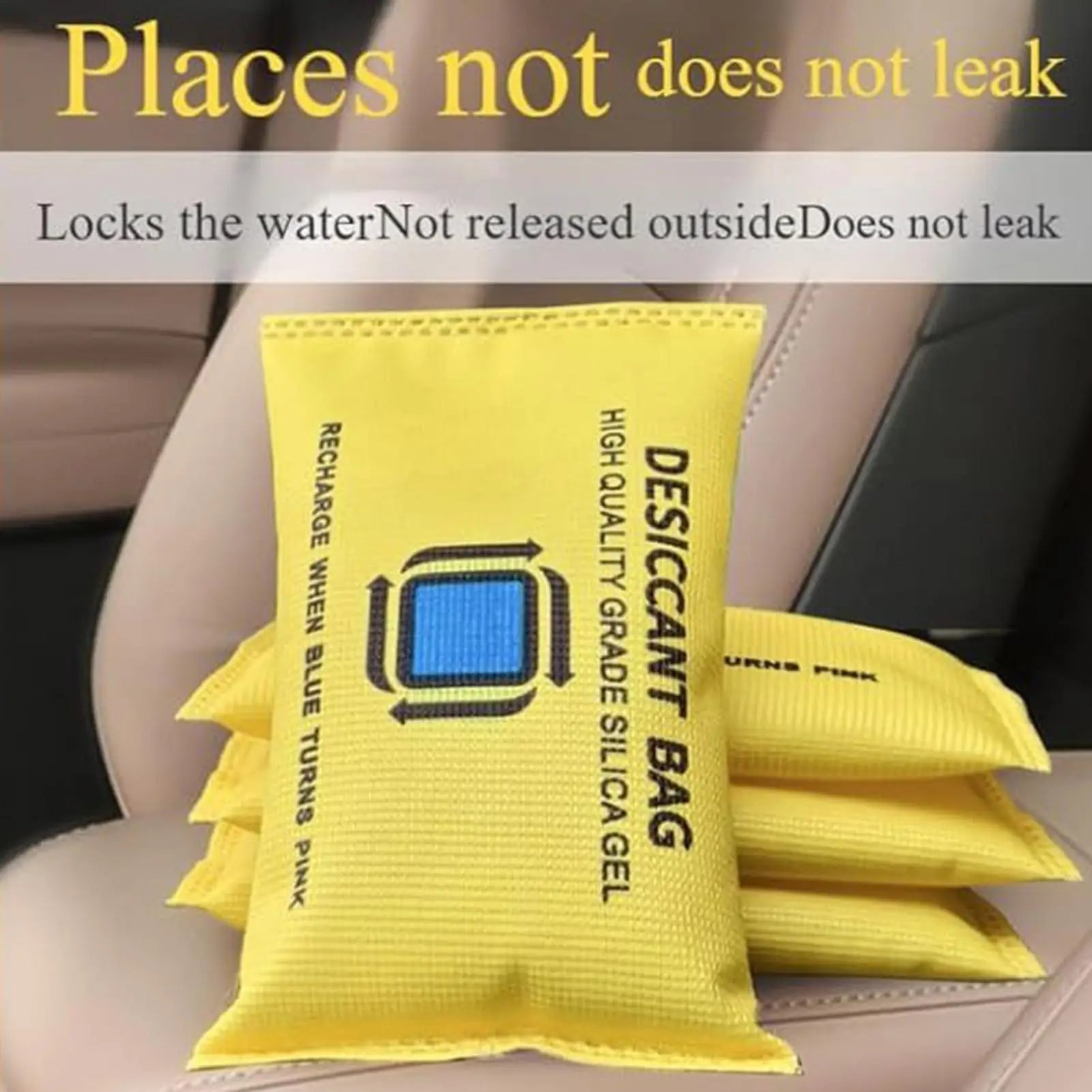 Reusable Dehumidifier Bags Moisture Absorber Closet Dryer