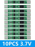 1 1S 3 2V 7V 3A LiFePO4 Lithium Li-ion BMS PCM Battery Protection Zpaxo 10PCS 3.7V