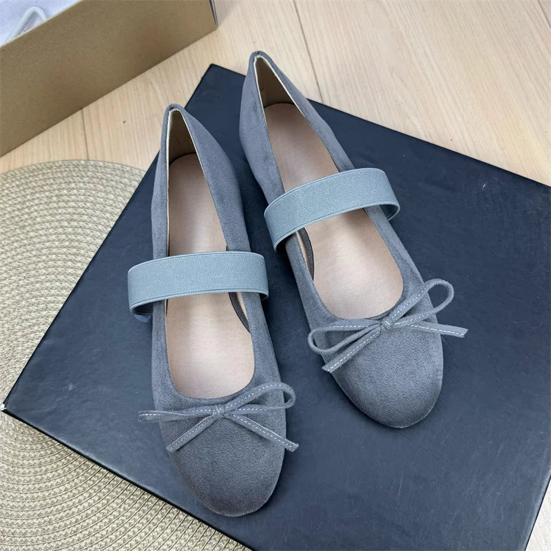 Retro Shallow Flat Shoes for Women 2025 New Spring Autumn Flat Ballet Skirt Mary Jane Shoes Loafers Women zapatillas mujer Zpaxo 5 33