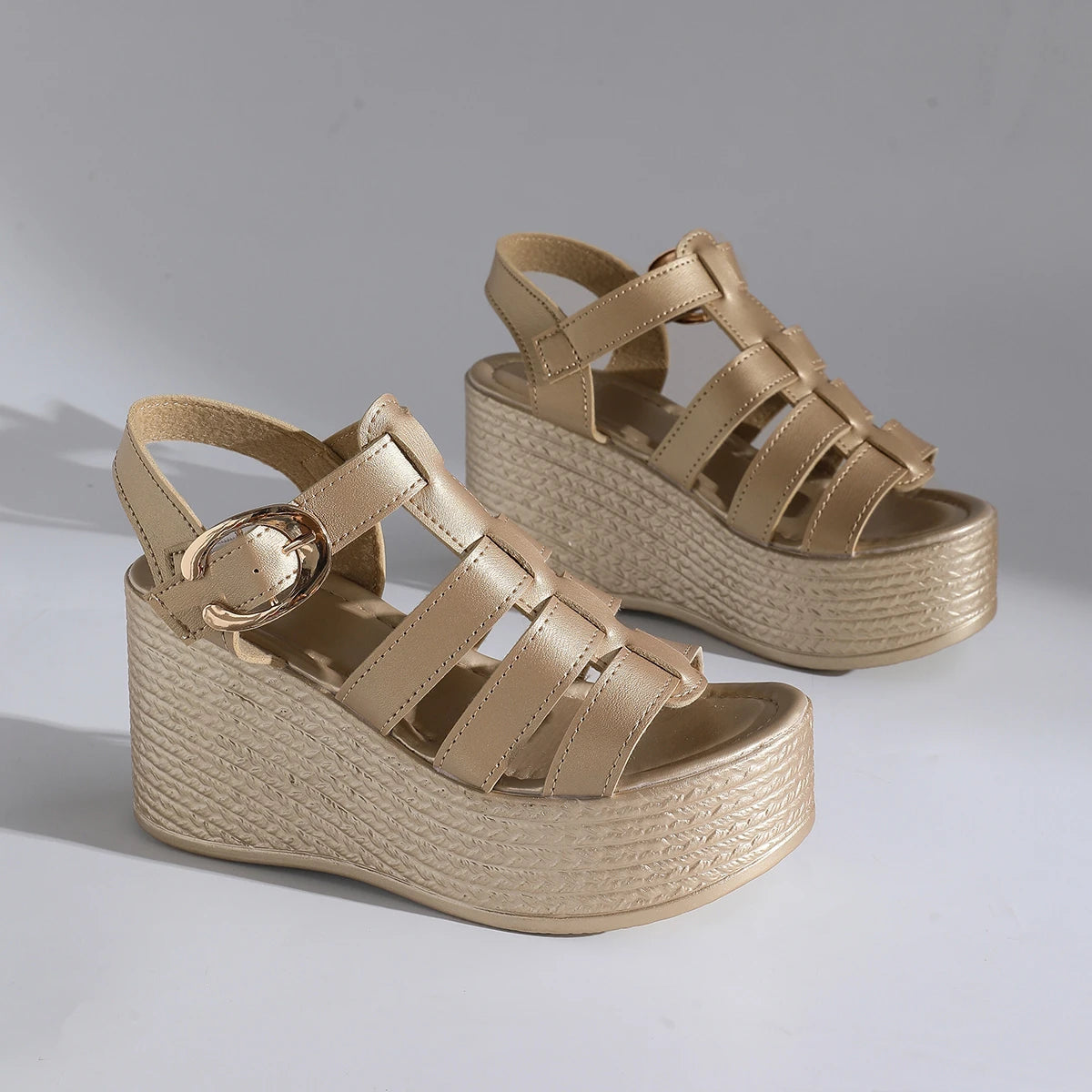 Fashion Wedge Sandals Women Summer Casual Non-slip Peep Comfortable Zpaxo
