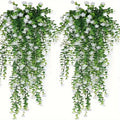 Artificial Hanging Plants Fake Plant Faux Eucalyptus Leaf Greenery