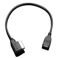 Audi Car Music Interface MDI MMI AMI AUX USB Female Adapter Cable