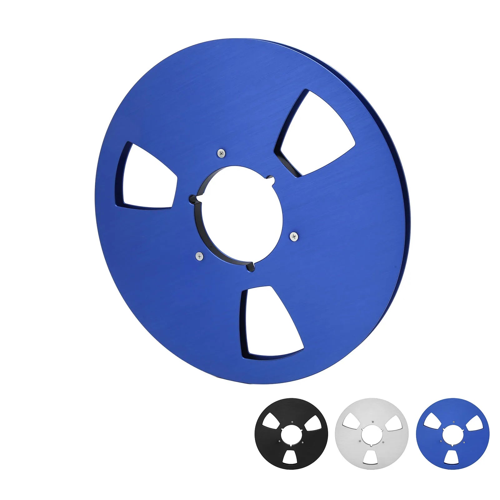 Sound Tape Empty Reel 3 Hole Strength Aluminum Alloy 1 4 Player