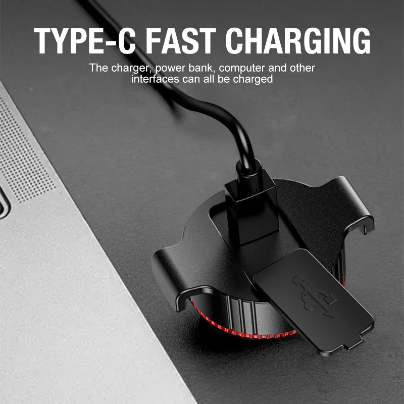 Strap Bicycle USB Charging Creative Taillights Mountain Bike Outdoor
