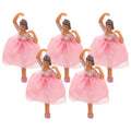 Music Box Accessories Golden Pink Skirt Princess Ballet Dancer