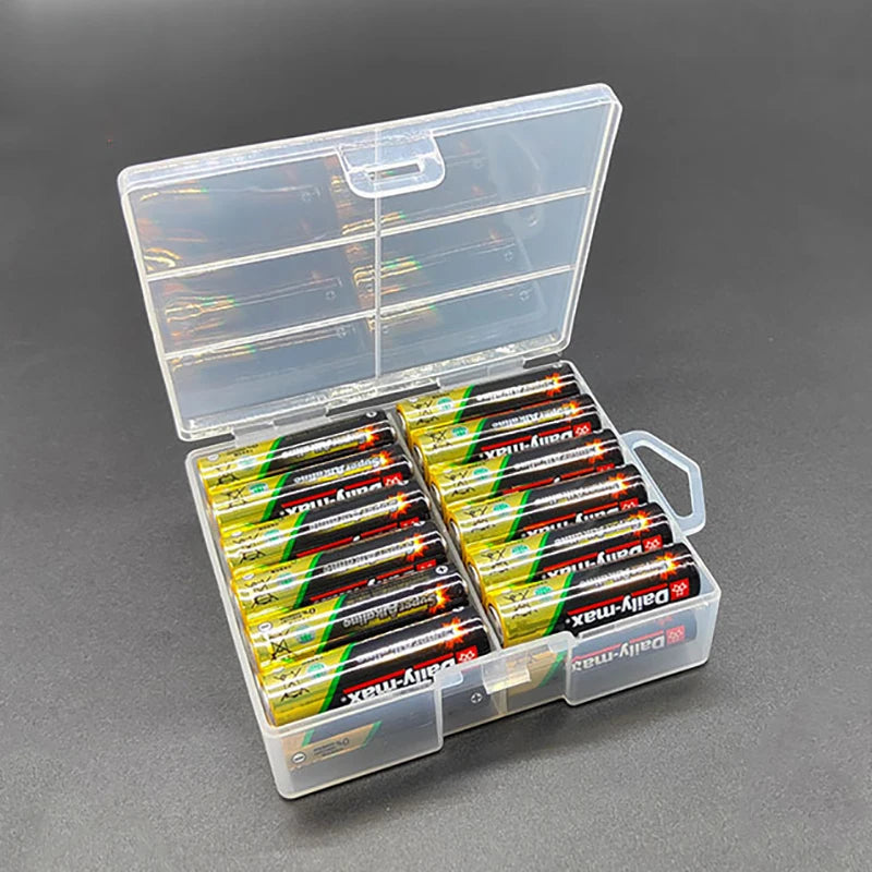 Battery Organizer Plastic Material 18650 Batteries Comes Clear Zpaxo