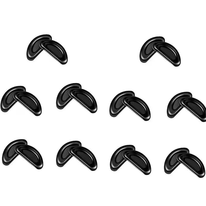 20pcs Soft Nose Pads for Glasses – Non-Slip, High Air Chamber Design, Odorless Eyewear Replacement Set Zpaxo