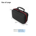Protective Hard Drive Carry Case Bag Customizable Foam Lightweight Zpaxo Large