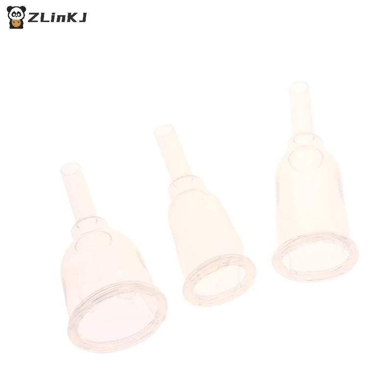 ▶1Pcs Disposable Silicone External Catheter Urine Collector Sterilized Comfortable Medical Self Adhesive Male External Catheter Zpaxo