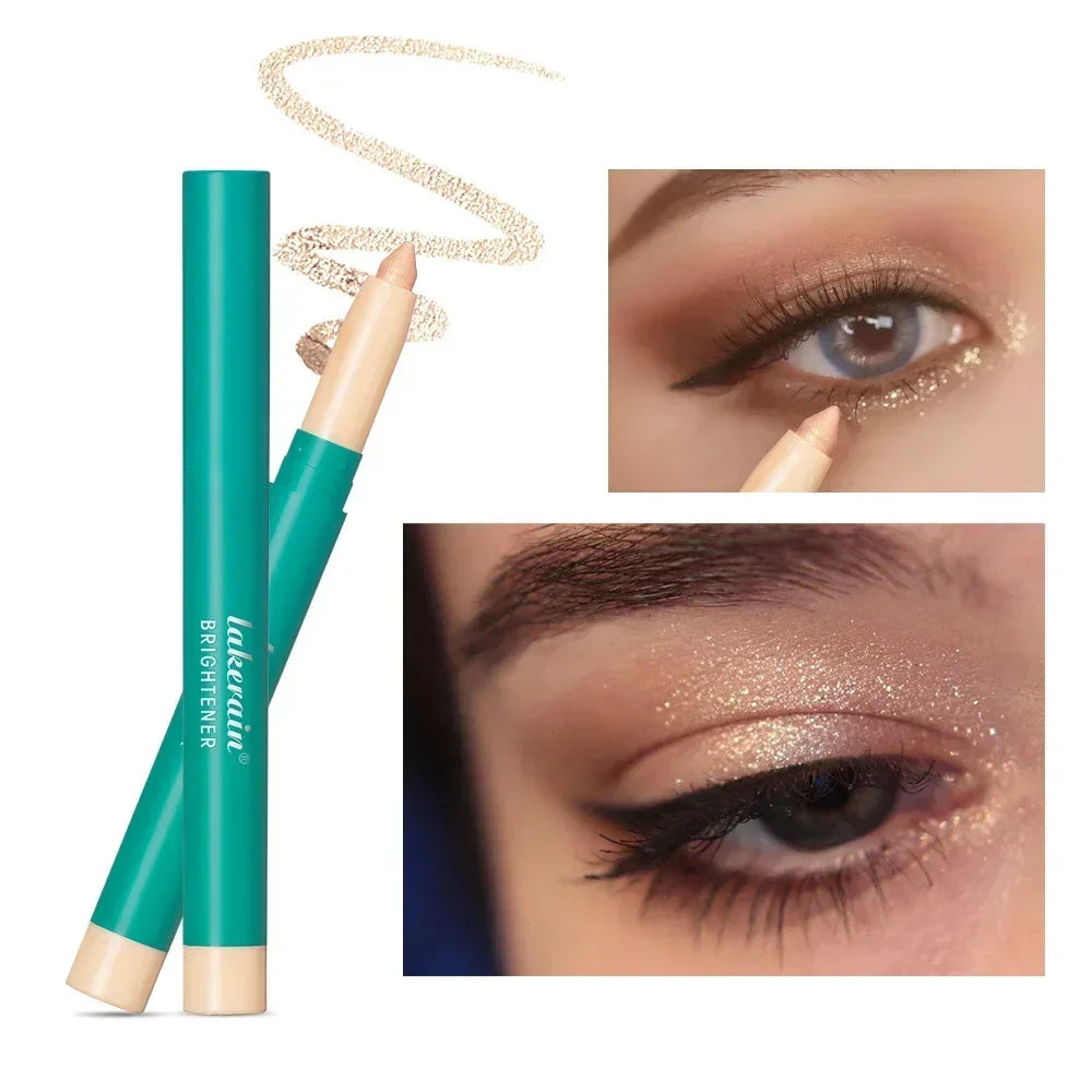 Waterproof Pearlescent Eyeshadow Pencil Stick Lasting Glitter Shimmer Zpaxo