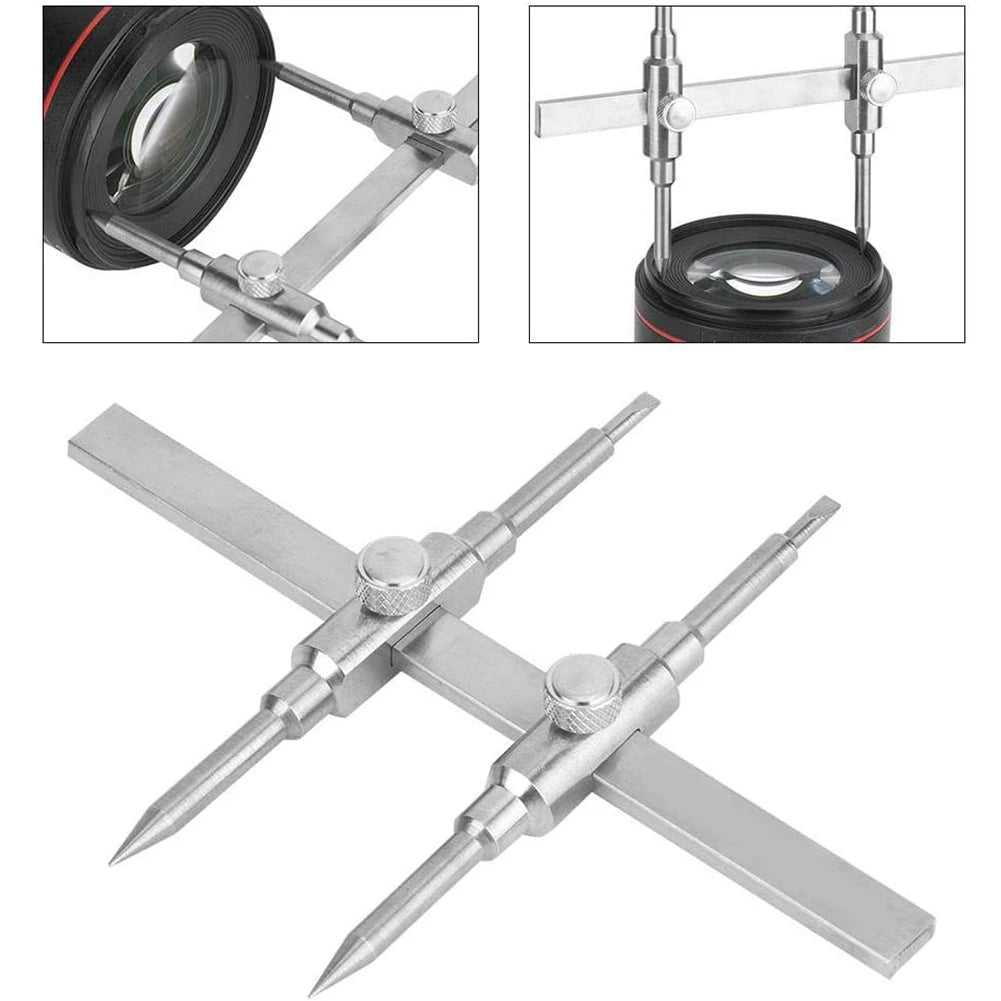 Camera Lens Repair Spanner Dual Tip Wrench Microscope Surveying Prism