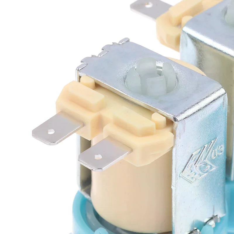 1Pc DC62-00266E DC62-00233D Water Inlet Solenoid Valve AC 220-240V For Washing Machine Double Head Water Inlet Valve Zpaxo
