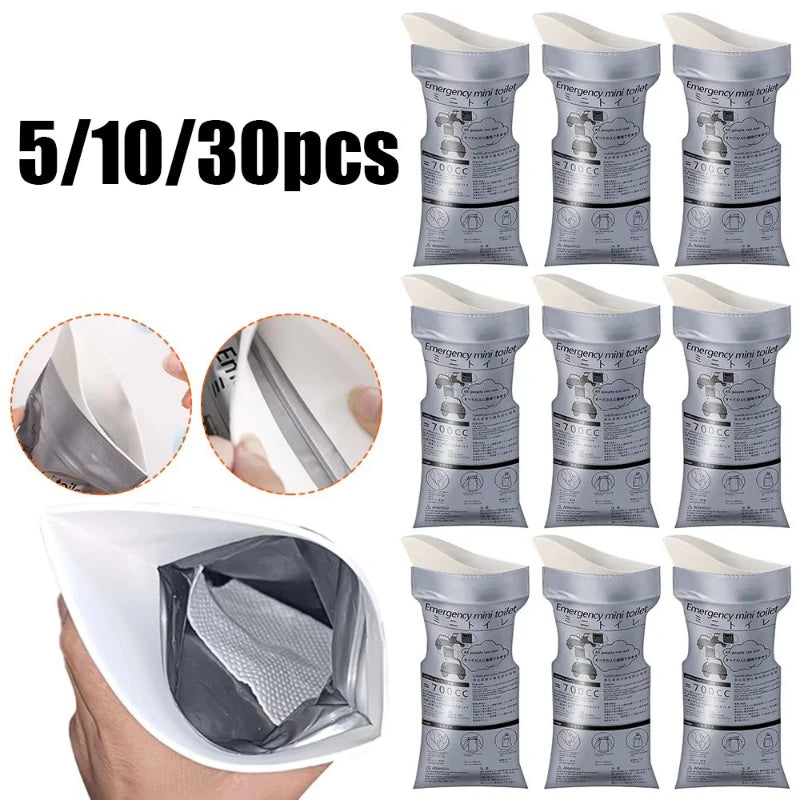 Portable Emergency Urine Bags 700ml | Disposable Travel Toilet