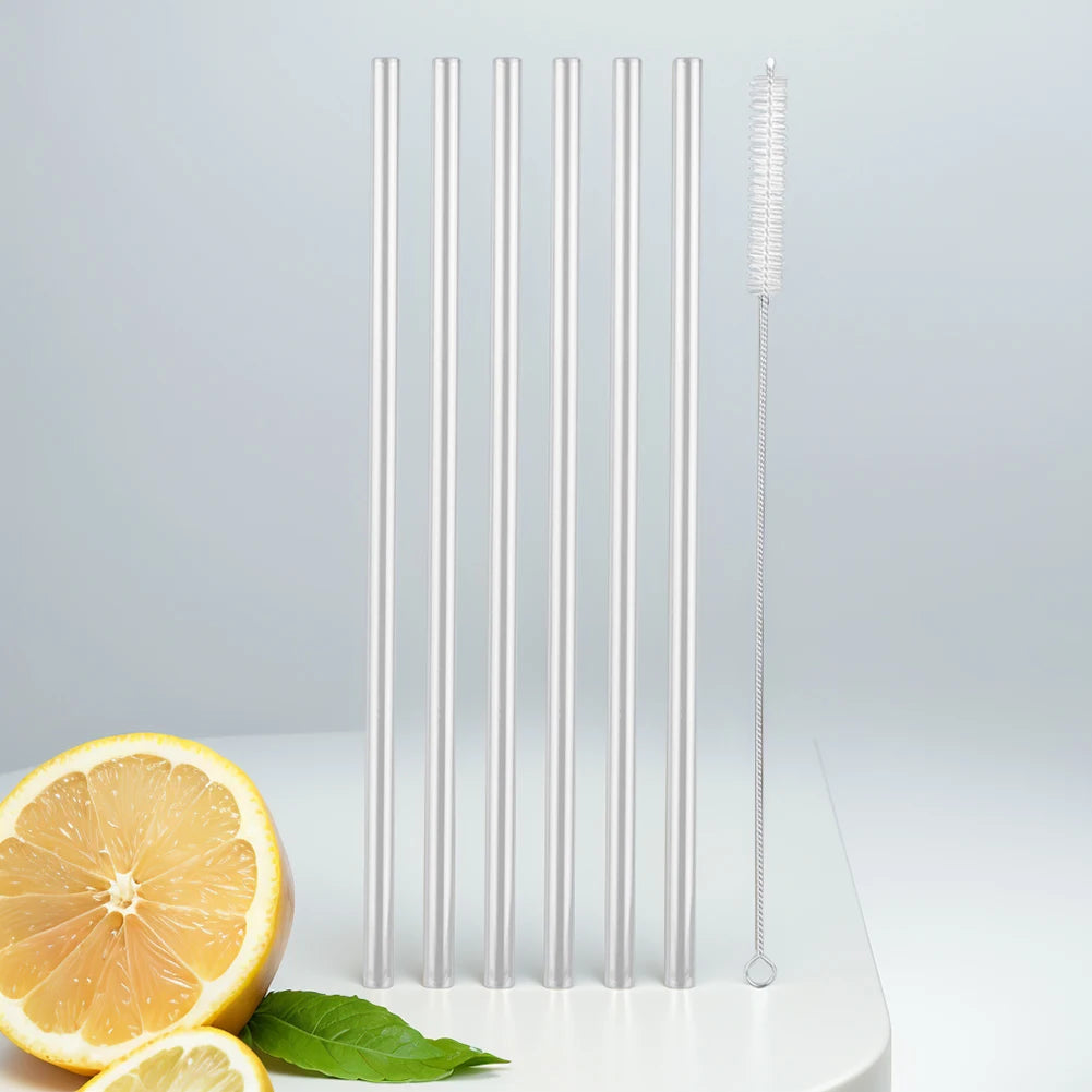 Replacement Straw Cleaner Reusable Straws Transparent Stanley 20 30