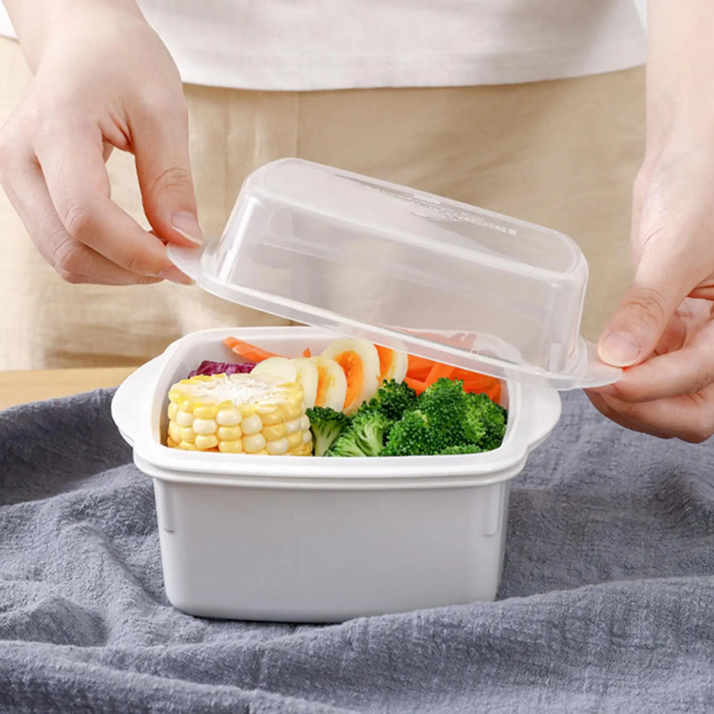 Microwave Steamer Cooker Household Kitchen Versatile Food Container
