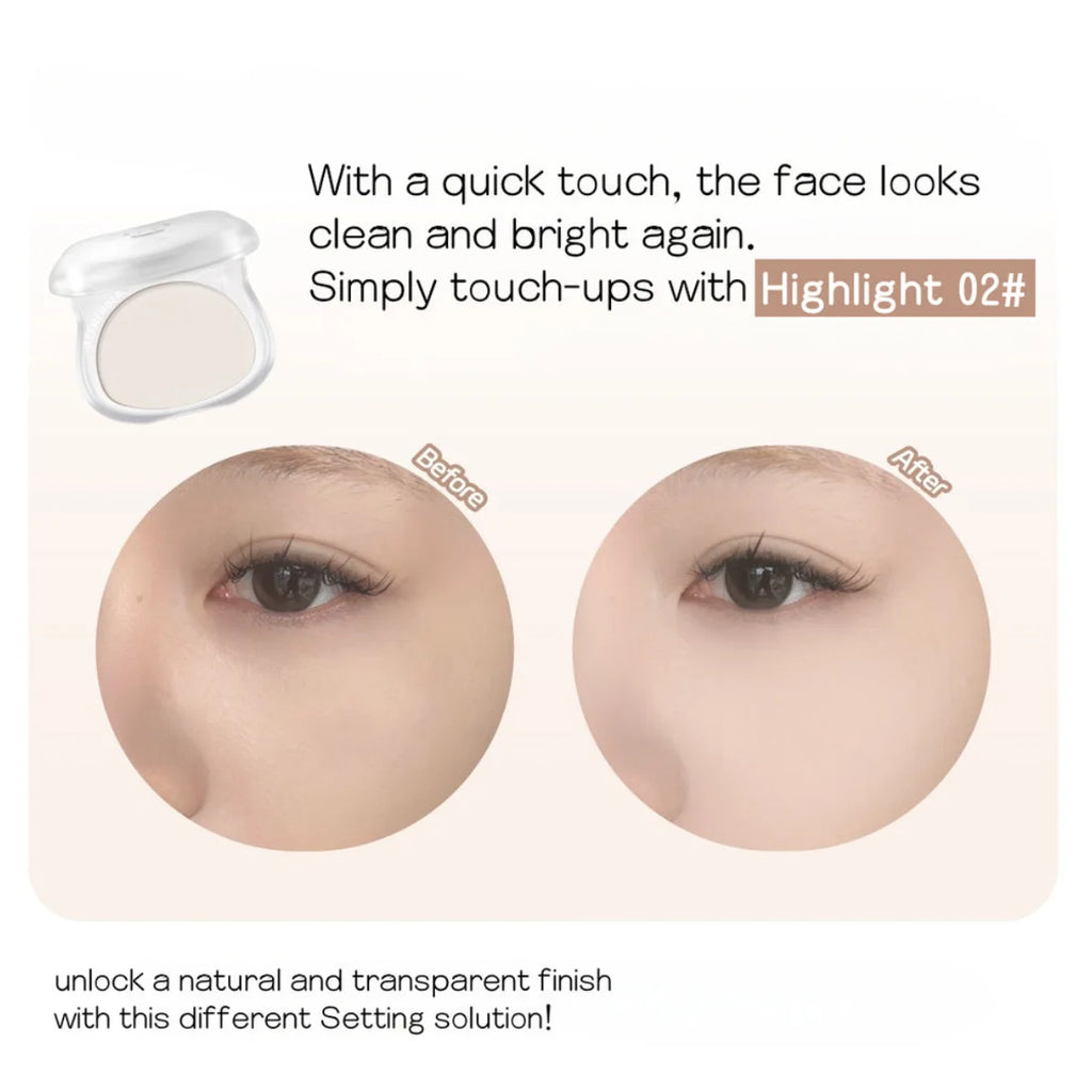 LEEMEMBER Highlighter Contour Face Shading Expanding Matte Powder Zpaxo