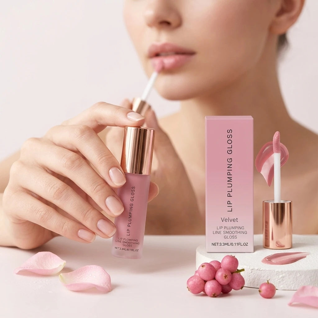 Water Light Lip Gloss – Hydrating Plumping Gloss Multi-Color Lip Plumping Gloss Zpaxo