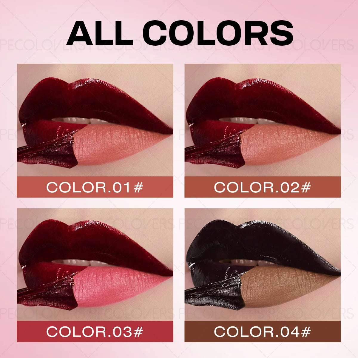 1PC Peelable Lip Gloss - Quick Film Formation, High Color Rendering, Long-lasting, Non-stick Cup, Suitable for All Makeup Looks Zpaxo