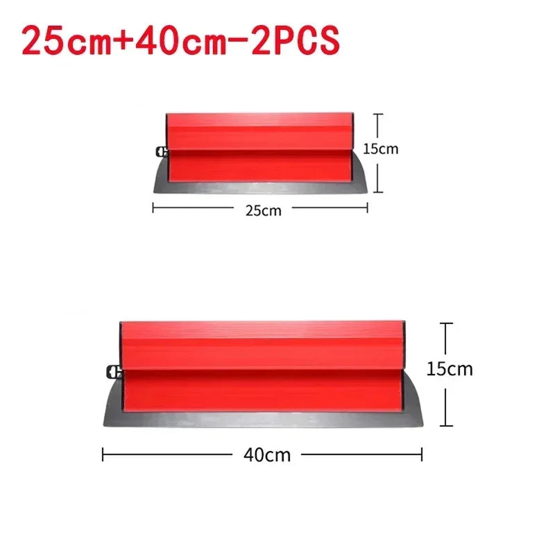 1 2 Skimming Blade Stainless Steel Drywall Smoothing Spatula Large Zpaxo Mix-2PCS