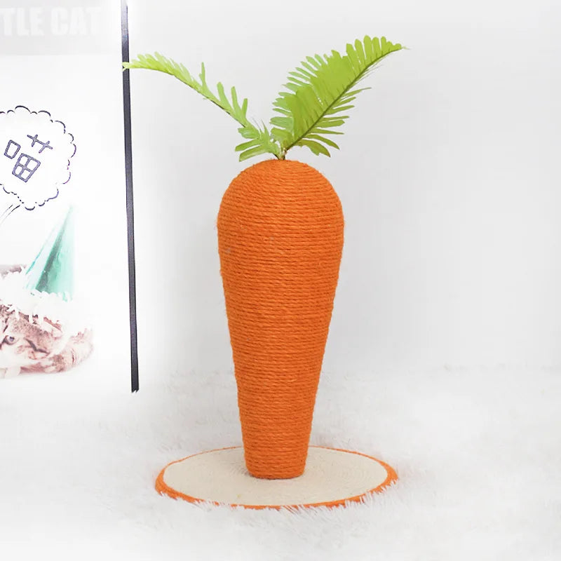 Cat Crawling Frame Cat Scratching Board Cat Scratching Pillar Cat Home Fun Toys Pets Cats Sisal Carrots Pet Supplies Zpaxo