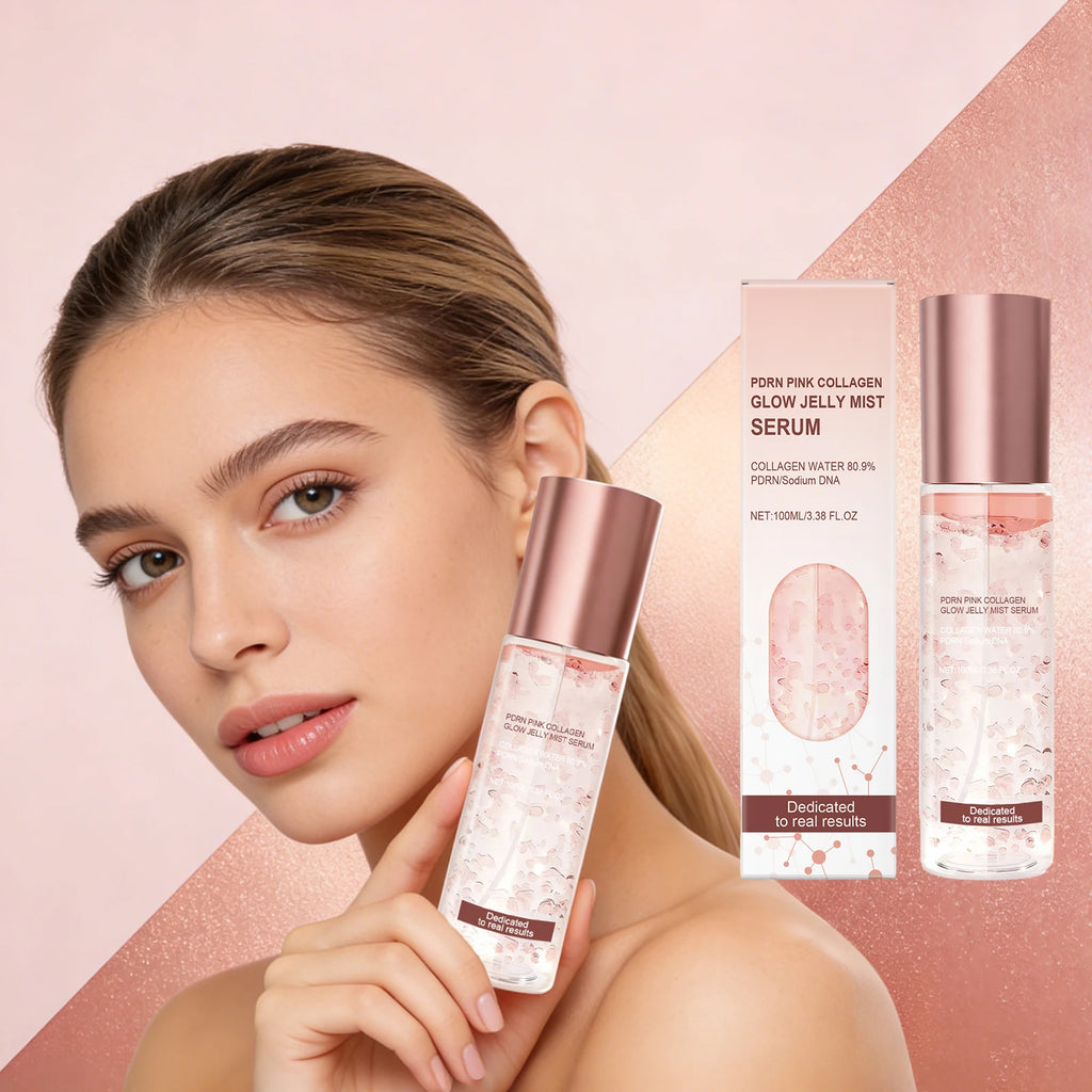 Hyaluronic Acid Collagen Jelly Mist Face Serum – Hydrate & Brighten Face Essence Serum Zpaxo