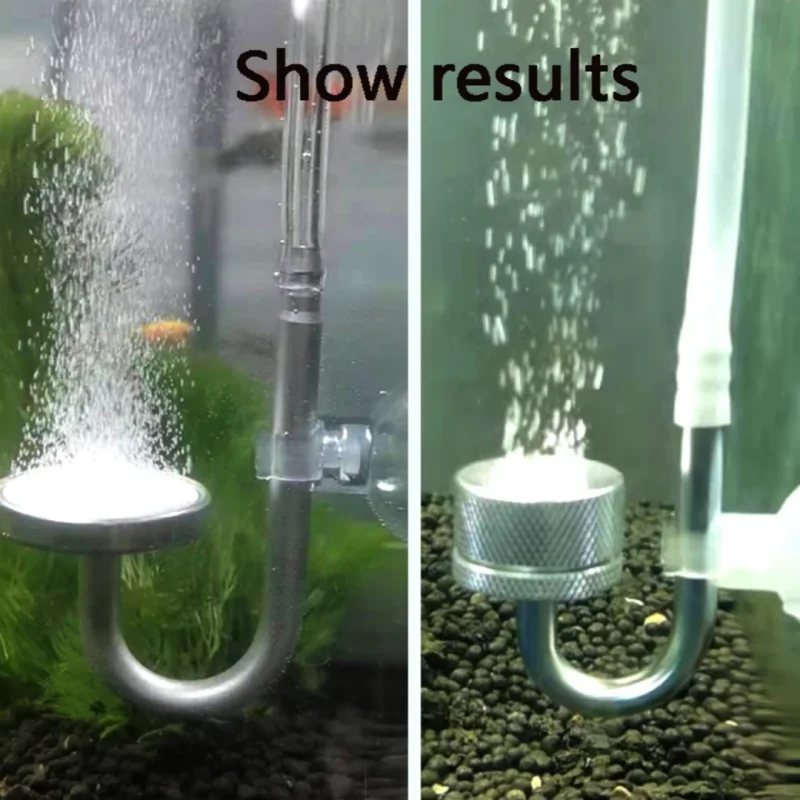 Aquarium CO2 Atomizer Fish Tank Aluminum Alloy Diffuser Regulation