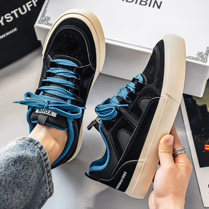 Men's Casual Sneakers Luxury Trainer Shoes Breathable Race Running