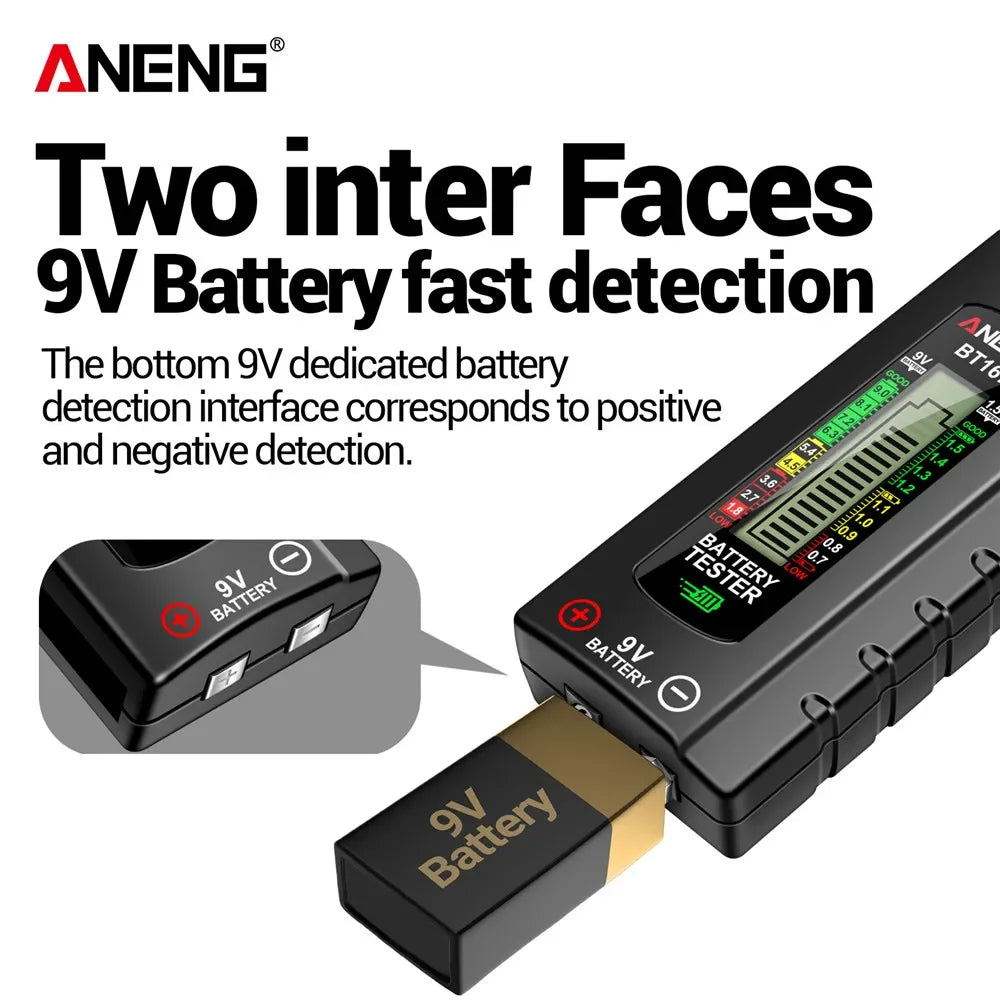 ABS Plastic Level Detector ANENG BT167 Battery Measure