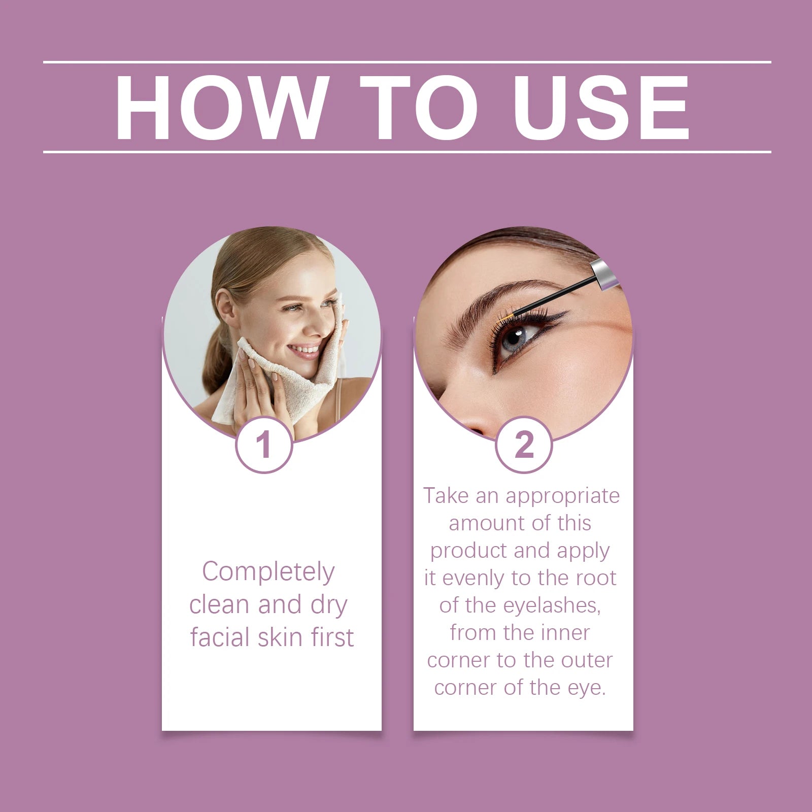 Fast Eyelash Growth Serum Natural Enhancer Longer Thicker Eyebrows Lift Care Fuller Lashes Products Eyelash Root Moisturizing Zpaxo