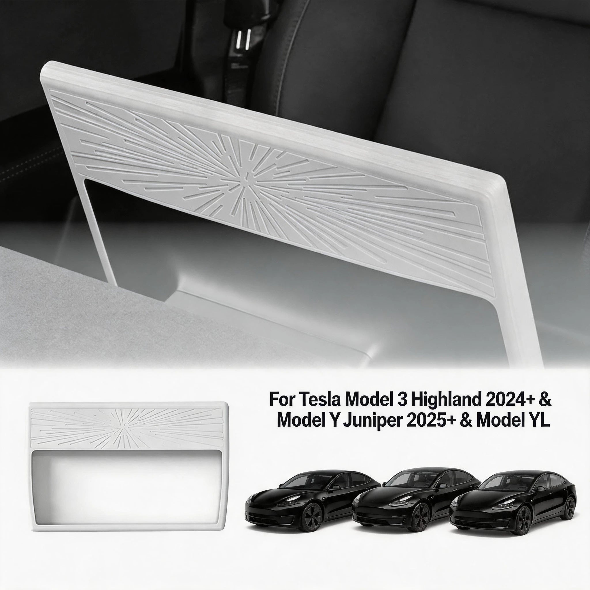 Tesla Model 3 Highland & Model Y Juniper Screen Frame Protector
