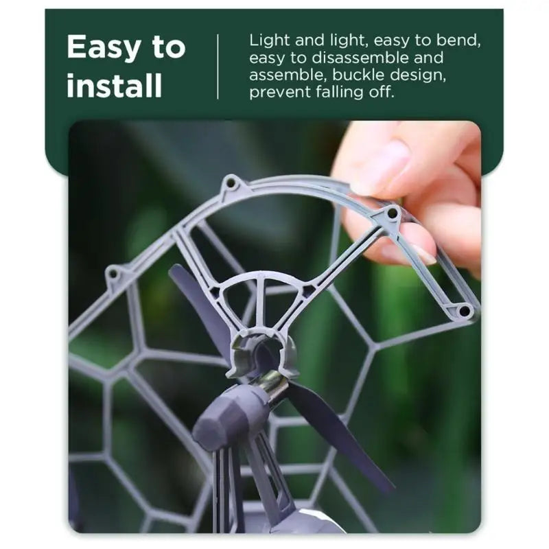 652F Propellers Guard Protector for Tello Quick Release Light Weight Protective Cage Zpaxo