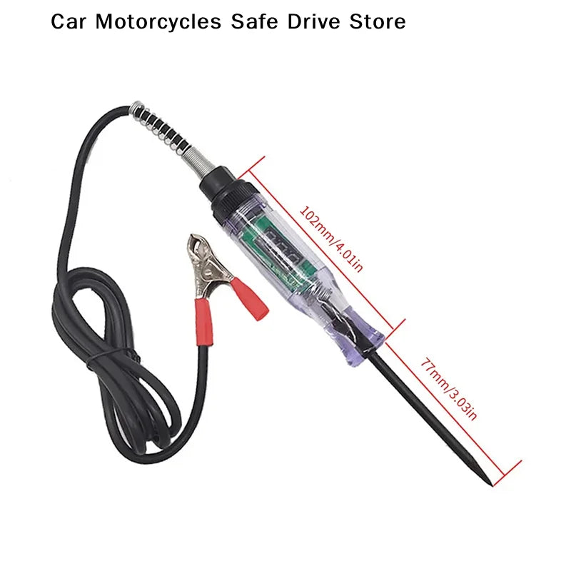 Car Truck Voltage Circuit Tester Auto 6V 12V 24V Tools Diagnostic