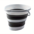 Space-saving Collapsible Cleaning Bucket Sturdy Handle Design