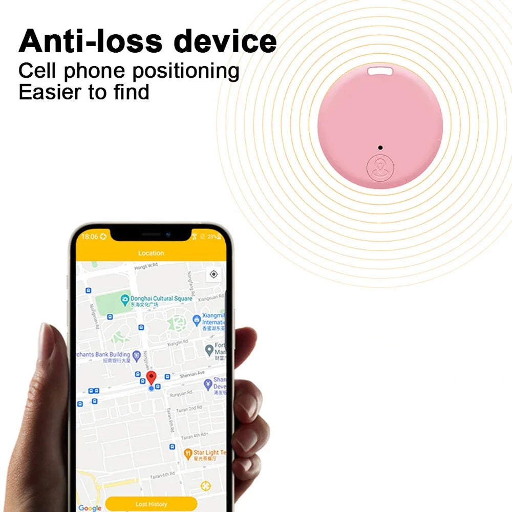 Bluetooth GPS Tracker Mini – Anti-Loss Finder for Keys & Pets Bluetooth GPS Tracker Zpaxo