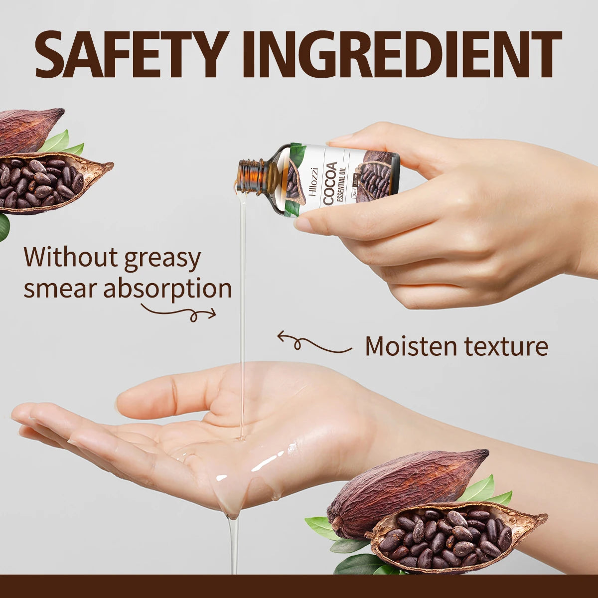 Cocoa essential oil, rich flavor, skin care, hair care, hydration, moisturizing, aromatherapy, aromatherapy, candles, DIY Zpaxo