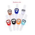 2PCS Mini Electronic Finger Counter Hand Tally Clicker Counter Ring Digital Counters Knitting Row Counter Stroke Contador Zpaxo 2pcs Random color