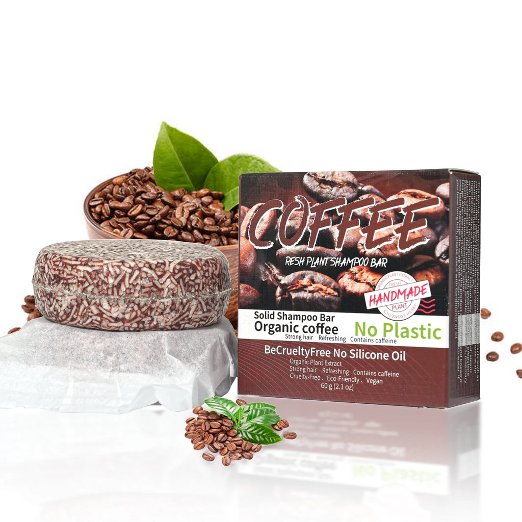 Coffee Solid Shampoo Bar – Oil Control & Anti-Dandruff Solid Shampoo Bar Zpaxo