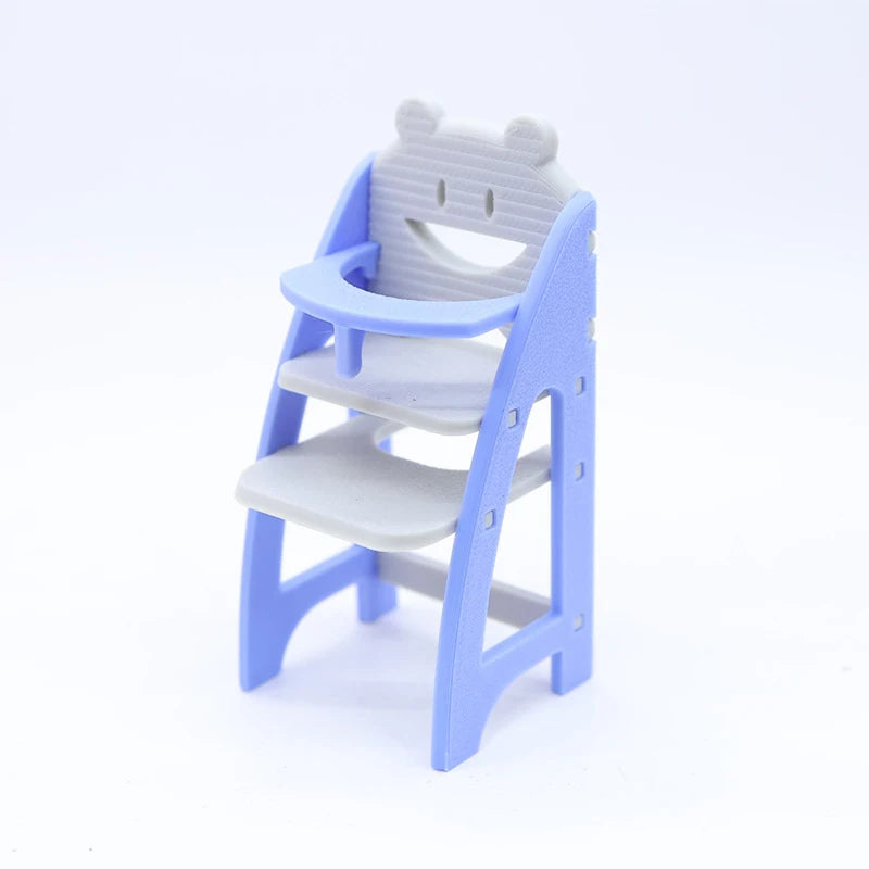 Children's Pretend Play 1 12 Scale Baby Chair Model Doll House Zpaxo