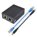 652F POE Separator Splitter Metal Case 12V 5A 10 100 1000Mbps RJ45 Zpaxo CN