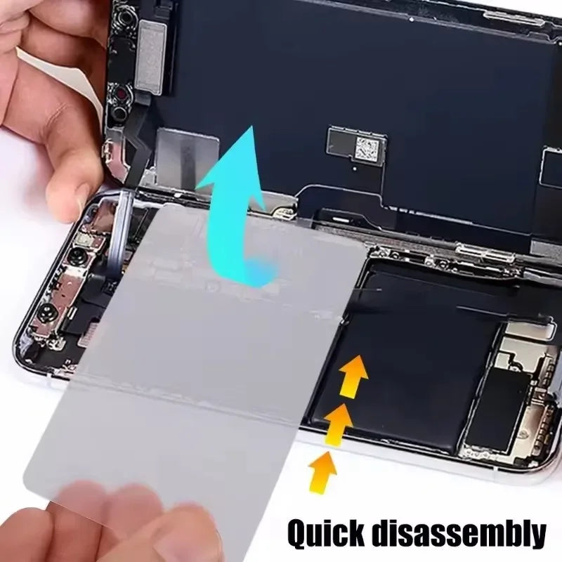 10- Plastic Card Phone Screen Opener Ultra Thin Flexible Pry Removal Zpaxo
