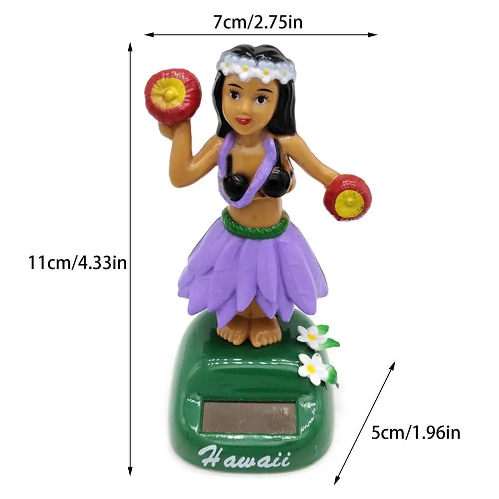 Hawaii Girl Dashboard Doll Hawaii Shaking Head Girl Dancer Solar Dancing Figure Ornament For Home Desktop Decoration Zpaxo 01 China Mainland
