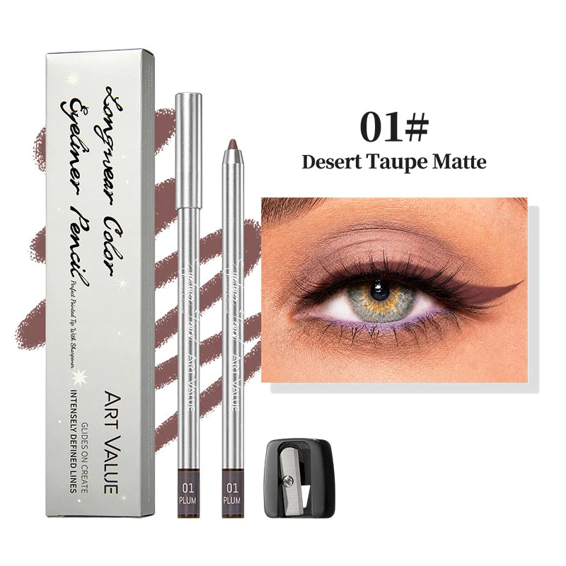 Multi Functional Eyeliner Pen Easy Apply Smooth Texture Lasting
