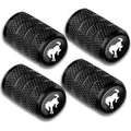 4-Pack Metal Tire Valve Stem Caps – Anti-Rust Universal Fit