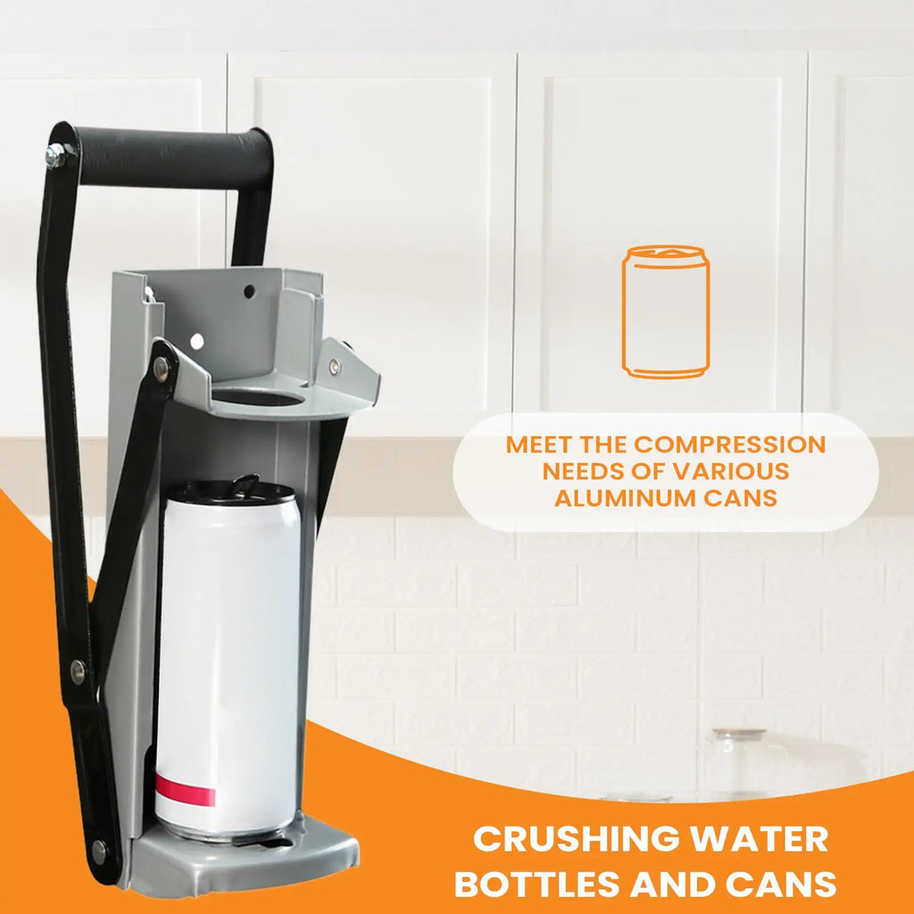 Can Smasher for Recycling Recycling Tool Metal Effective Bottle Opener Aluminium Can Crusher Smasher for Gadgets Home Outdoor Zpaxo