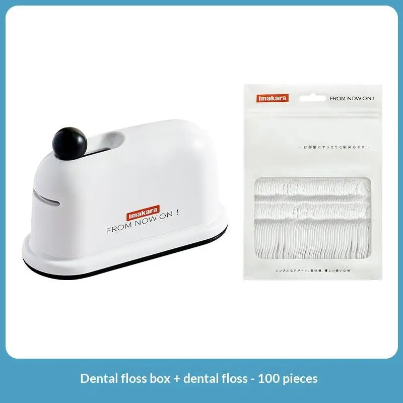 Automatic Dental Floss Pick Dispenser – Dustproof & Portable