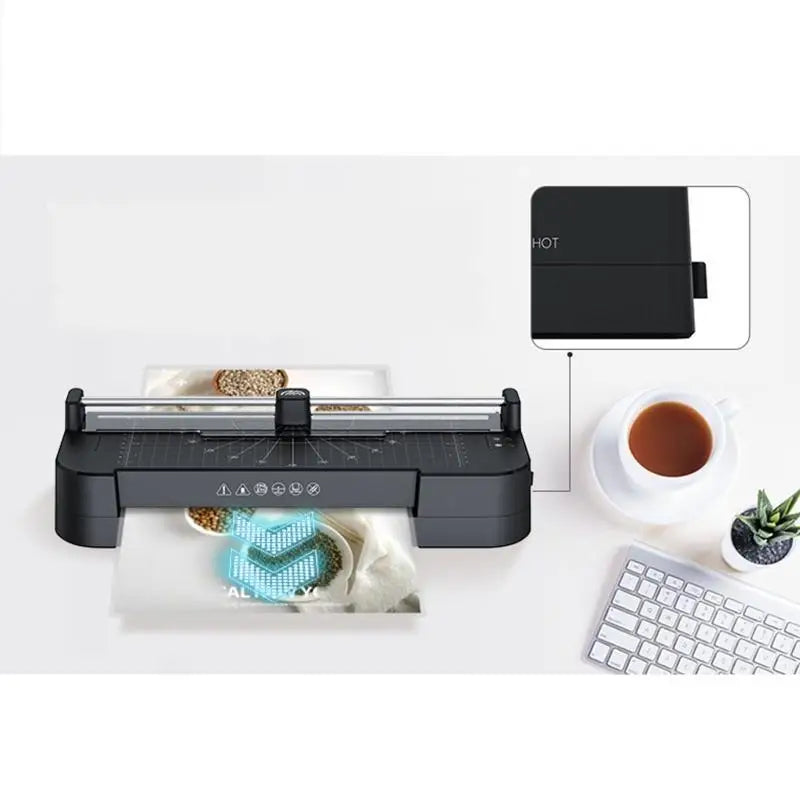 652F 1 Laminator Thermal Laminating Machine Lamination Teacher Paper Zpaxo