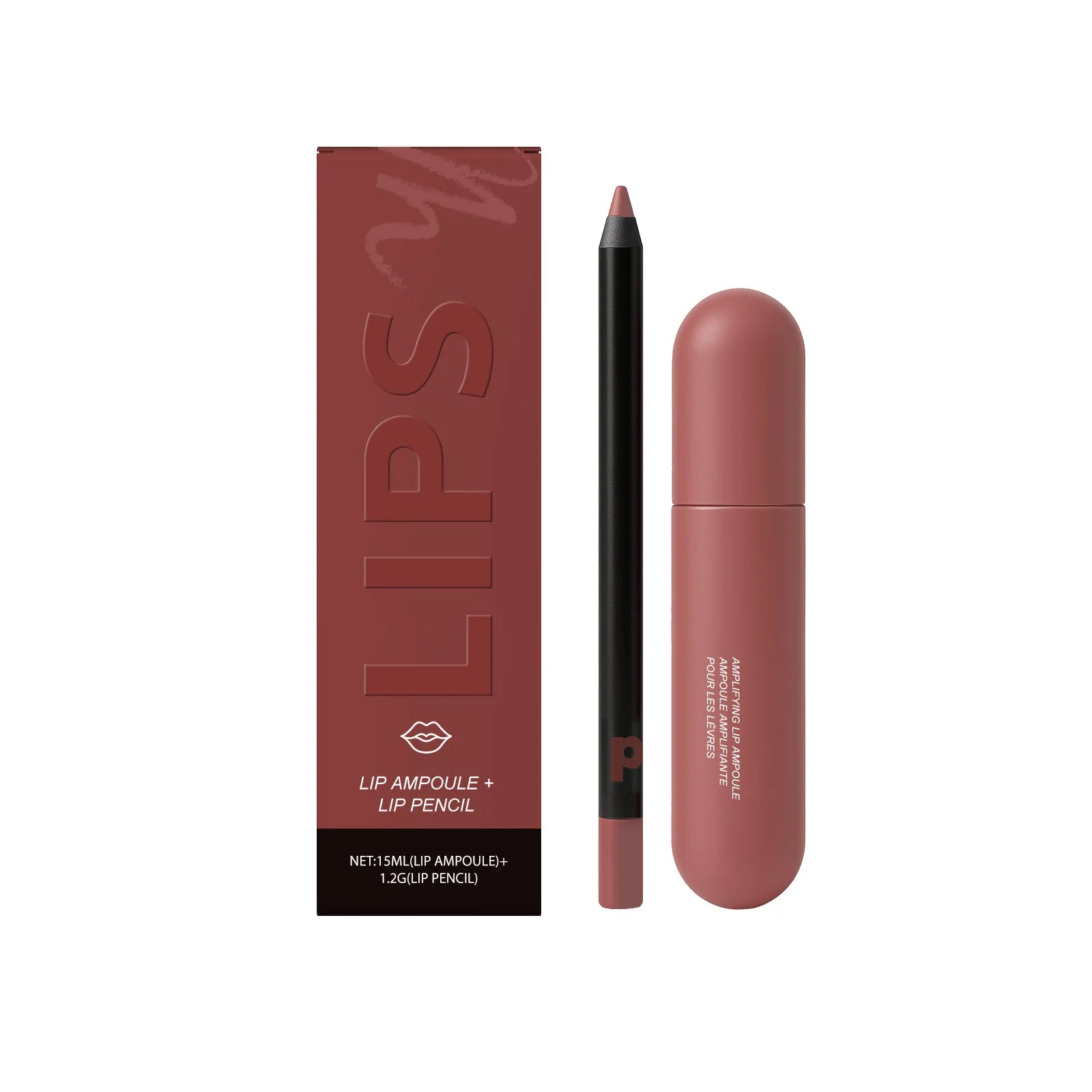 Nicotinamide Lip Serum & Lipliner Kit – Plump & Moisturize Lip Serum Kit Zpaxo Strawberry Cake