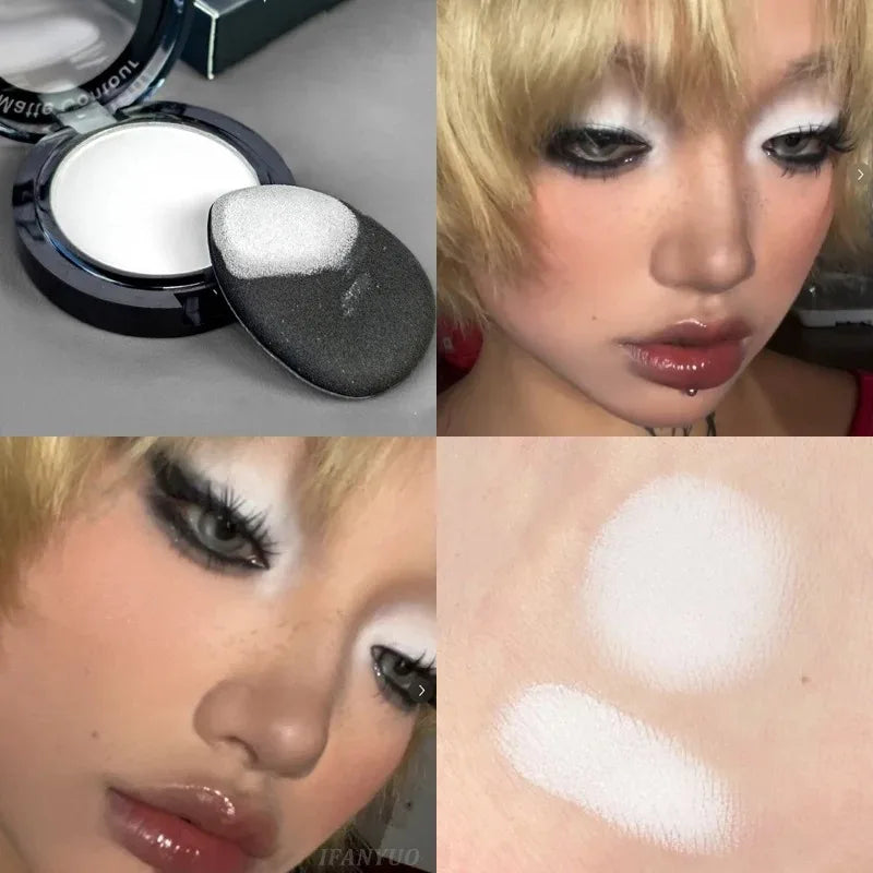 Matte Eyeshadow Palette Black White Eye Contouring Natural Lasting