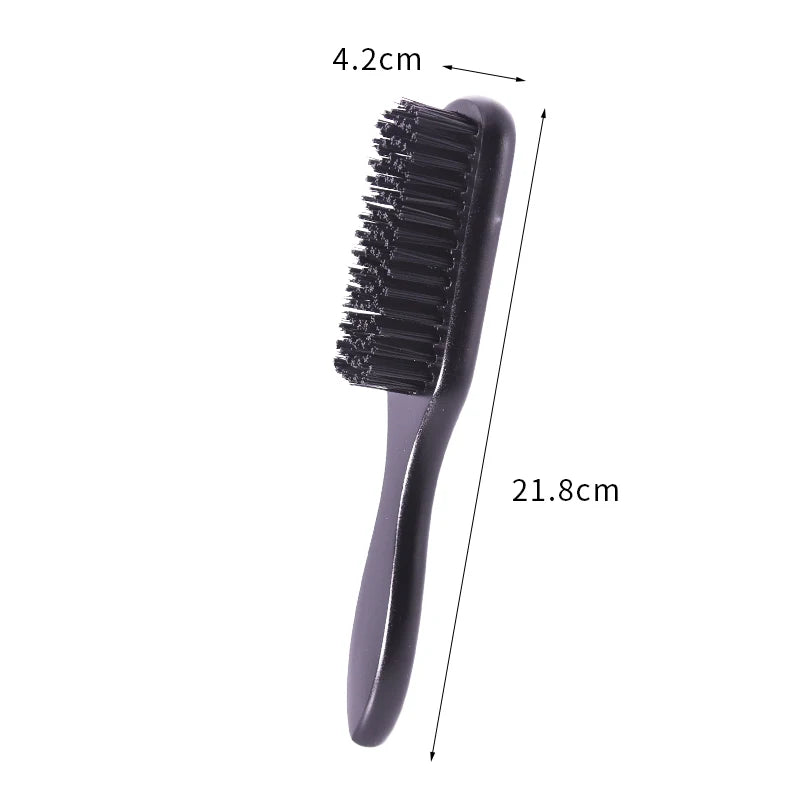 Custom Men Shaving Brush Hard Nylon Bristle Wood Beard Brush Grooming Beard Wood Comb Beard Wooden Handle Men Beard Comb Zpaxo